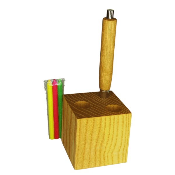 Clutch Pencil Kit Fallminenstift mit Textmarker und Spitzer von e+m Holzprodukte bei König Plus