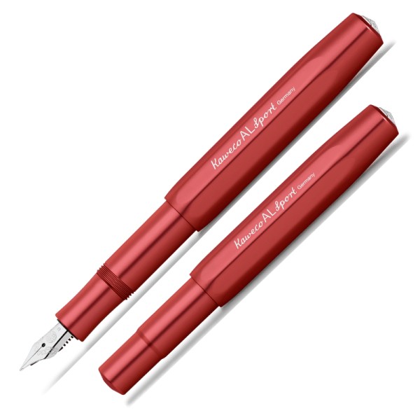 Kaweco AL Sport Deep Red Fuellhalter bei König Plus